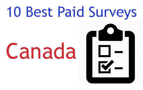 10 best paid surveys Canada