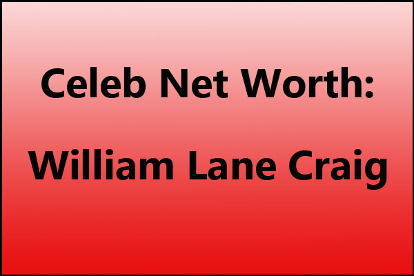 William lane craig net worth