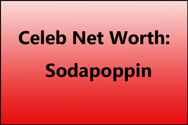 Sodapoppin net worth