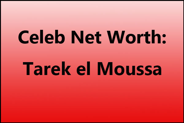 Tarek el Moussa net worth
